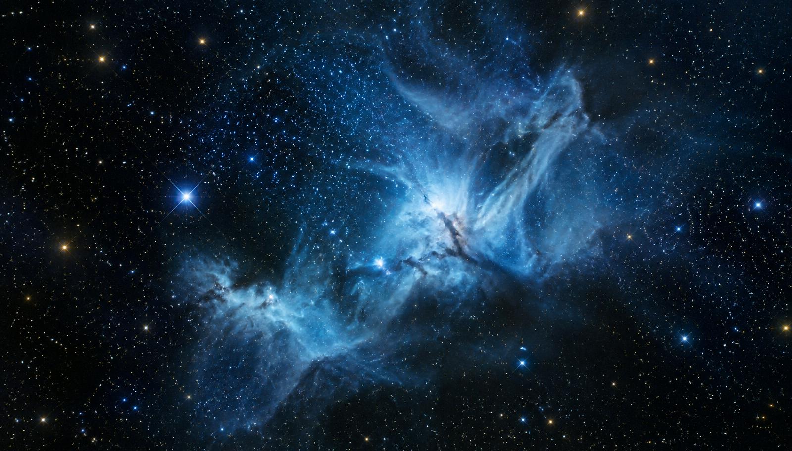 A luminous field of stars representing open research questions